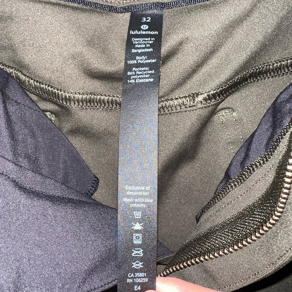 lululemon Men's ABC Pants‎ - Dark Green - Picture 3 of 4